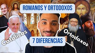 Diferencias entre ROMANOS y ORTODOXOS  Explicado rápidamente [upl. by Bohaty]