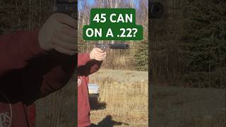 45 can on a 22lr part 2 SampW Victory with SilencerCo Hybrid 46 [upl. by Rehpetsirhc819]