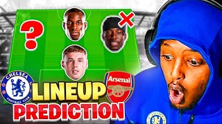 CHELSEA VS ARSENAL THIS WEEKEND LINEUP PREDICTIONS [upl. by Eiramnna]