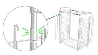 Assembly  ESD Transport Tray Cart  Short Height [upl. by Nichy]