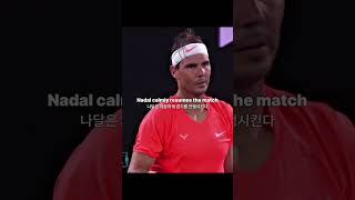 나달이 미친 여자를 만났을 때  When Nadal Met the Crazy Woman nadal tennis [upl. by Eniala439]