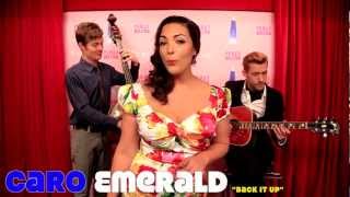 Caro Emerald  quotBack It Upquot Acoustic Perez Hilton Performance [upl. by Ynaffat]