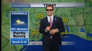 The Rapping Weathermans First Live Weather Rap [upl. by Atnod]