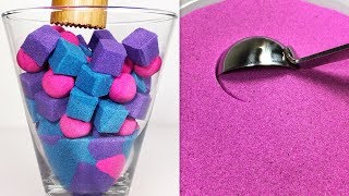 Very Satisfying and Relaxing Compilation 148 Kinetic Sand ASMR [upl. by Gainer]