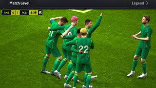 efootball 2024 mobile gameplay  legend difficulty 😋 [upl. by Yralam601]