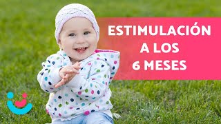 10 JUEGOS de ESTIMULACIÓN para BEBÉS de 6 meses 👶🏻🧩 [upl. by Ethan]