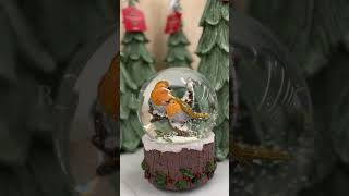 Turtle Doves Snow Globe Christmas [upl. by Hope]