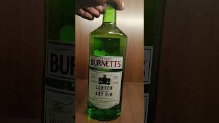 Burnetts London dry gin in Andhra Pradesh price 3850alcohol Andhra pradeshgin [upl. by Ahsuas]