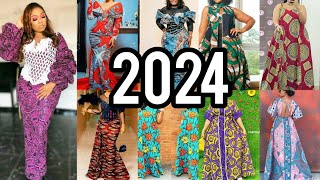 Most fascinating and fabulous Ankara dress designs 2023 Ankara Long gown stylesAnkara styles 2023 [upl. by Wolford868]