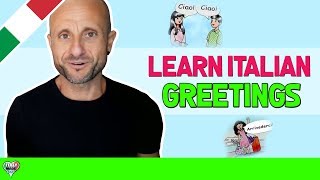 Simple Italian Greetings for Beginners  Basic Phrases You Need to Know [upl. by Yslehc554]