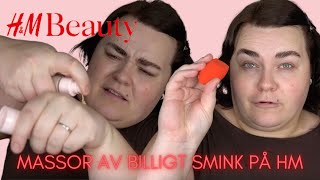 HM BEAUTY SLÄPPER MER SMINK EN NY FOUNDATION och mer Med wear test [upl. by Nneb766]