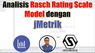 Analisis Rasch Rating Scale Model dengan jmetrik [upl. by Eddra]