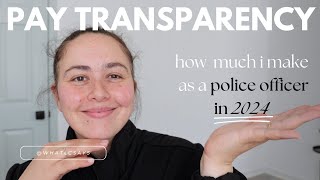 Inside Look My 2024 Police Officer Salary Revealed realnumbers CopPay [upl. by Aihsetal]