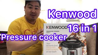 Kenwood Pressure Cooker 16 in 1UnboxingBeltran Ofw [upl. by Burg]