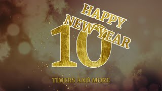 10 Second Happy New Year Countdown Timer 2024 [upl. by Notxap822]