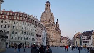 Dresden Altmarkt and Frauenkirche Bells [upl. by Ric656]