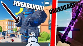 GETTING DEVELOPER SWORDS Darkheart Firebrand Illumina and MORE Live ROBLOX ARSENAL [upl. by Timmi]