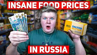 INSANE FOOD PRICES IN RUSSIA  STEALING BUTTER [upl. by Dworman]