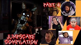 Gamers React to Jumpscares in Different Games PART 4 [upl. by Enitsej]