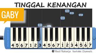 Gaby Tinggal Kenangan not pianika [upl. by Ordnaxela]