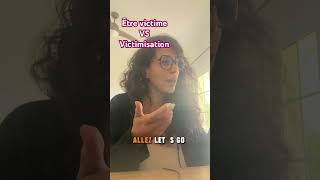 Victime versus victimisation holistique guérisonspirituelle developpementpersonnel anxiété [upl. by Ydneh650]