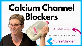 Calcium Channel Blockers and Hypertension Pharmacology for Nurses [upl. by Ursal]