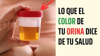 LO QUE EL COLOR DE TU ORINA significa para TU SALUD [upl. by Ycnuahc]