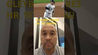 GLEYBER TORRES HR   MLB HIGHLIGHTS  J FADEAWAY  Yankees highlights 91224 MLB YANKEES [upl. by Hanahsuar]