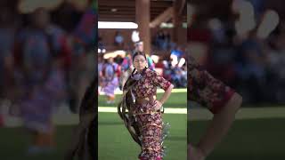 Jingle  Grand Ronde Pow Wow  Powwowscom SHORTS [upl. by Kelula]