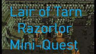 Runescape 3 quotLair of Tarn Razorlorquot Miniquest Guide [upl. by Samalla]