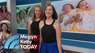 Conjoined Twin Sisters Tell Their Story ‘Being By Her … It’s So Calming  Megyn Kelly TODAY [upl. by Eenahs]