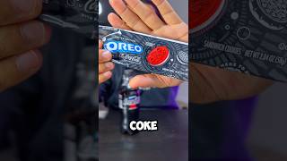 OREO FLAVORED COKE 🥳 coke oreo cocacola shorts [upl. by Rhine]