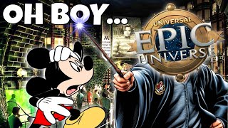 Epic Universe Continues To HUMILIATE Disney [upl. by Airdnat]