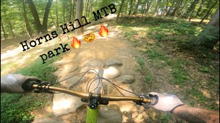 SHUTTLE PARK IN OHIO😳  HORNS HILL MTB PARK [upl. by Lamoureux]