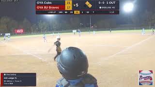 OYA 8U Braves vs OYA Cubs 20241024 [upl. by Kal]