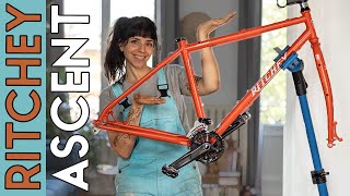 How we assembled our own Ritchey Ascent bikepacking bike  off road touring bike [upl. by Catton]