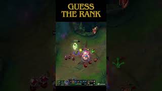 GUESS THE RANK 🩷 WRITE IN COMMENT 👇epicmoments leagueoflegends lol gaming highlights [upl. by Ellatsyrc]