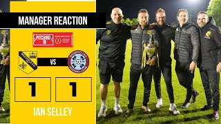 Westfield v Badshot Lea  Ian Selley PostMatch Reaction 2024 Aldershot Senior Cup Final [upl. by Nydia]