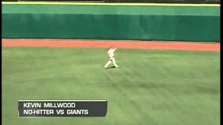 2003 Kevin Millwood no hitter final out [upl. by Abisia196]