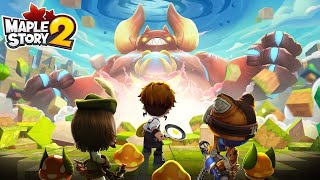 MapleStory 2 Chaos of Blue Flames Hard 557  Hybrid SB POV [upl. by Ardnuahs]