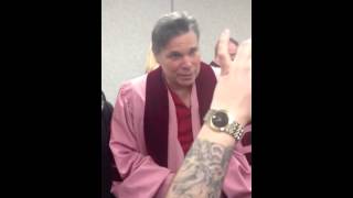 Lanny Poffo Recites His quotMacho Kingquot Randy Savage Coronation Poem at WrestleCon [upl. by Segal]