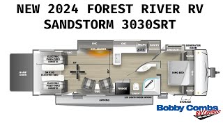 NEW 2024 FOREST RIVER RV SANDSTORM 3030SRT bobbycombsrv walkthough getoutside rvsales rv [upl. by Annoirb]