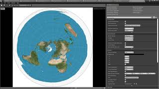 Azimuthal Equidistant Mapping UE 4 [upl. by Pathe]