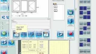 PWC WIN 800  software for PVC Al windows and doors [upl. by Georgianne214]