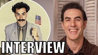 Sacha Baron Cohen Compares Dramatic New DISCLAIMER Performanceto BORAT  Interview [upl. by Shir]