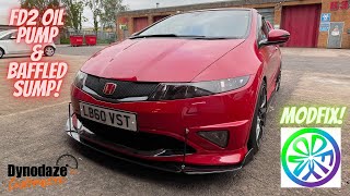 FN2 gets FD2 Oil pump but why Does it increase Power Honda Civic TypeR Modifying [upl. by Leese]