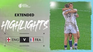 A CLASH for the championship  England v France  World Rugby U20 Championship 2024 Match Highlights [upl. by Arvell]