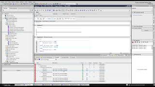 PLC Basic 1TiaPortal Siemens Basic breakpoints debugging SCL testing [upl. by Ubald411]