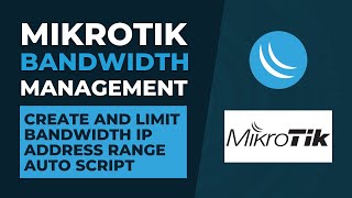 Mikrotik Bandwidth Management  Create and Limit Bandwidth IP Range Automatically in Simple Queue [upl. by Laws]