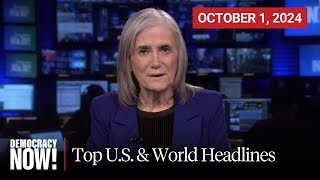 Top US amp World Headlines — October 1 2024 [upl. by Karoline]